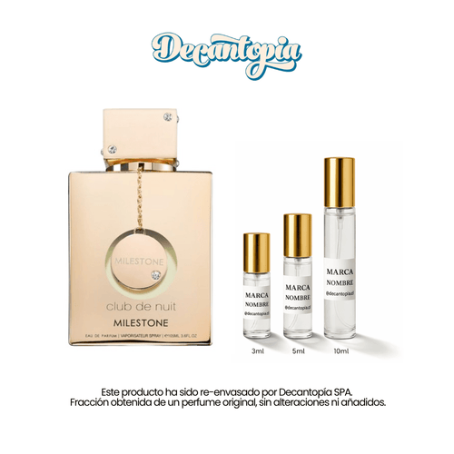 DECANT ARMAF - CLUB DE NUIT MILESTONE EDP (Dupe de Millesime Imperial - Creed) - Decantopia