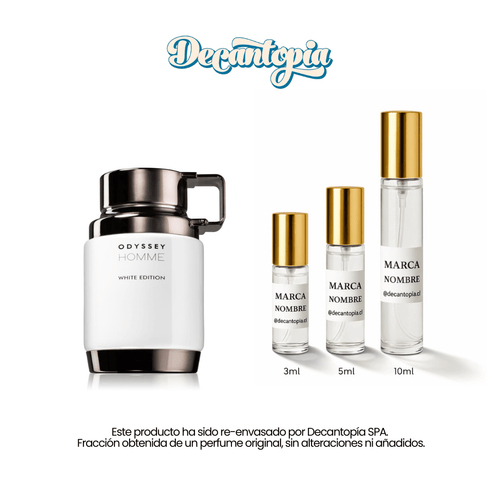DECANT ARMAF - ODYSSEY WHITE (Dupe de Stronger With You - Armani) - Decantopia