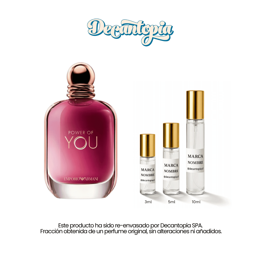 DECANT ARMANI - POWER OF YOU - Decantopia