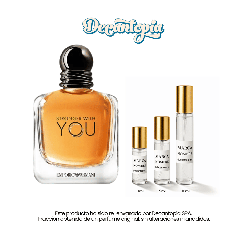 DECANT ARMANI - STRONGER WITH YOU EDT - Decantopia