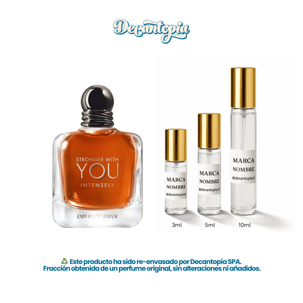 DECANT ARMANI - STRONGER WITH YOU INTENSELY - Decantopia