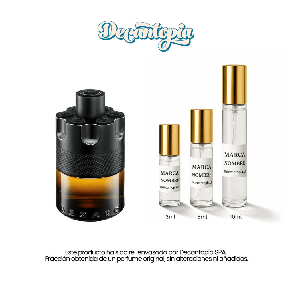 DECANT AZZARO - THE MOST WANTED PARFUM - Decantopia
