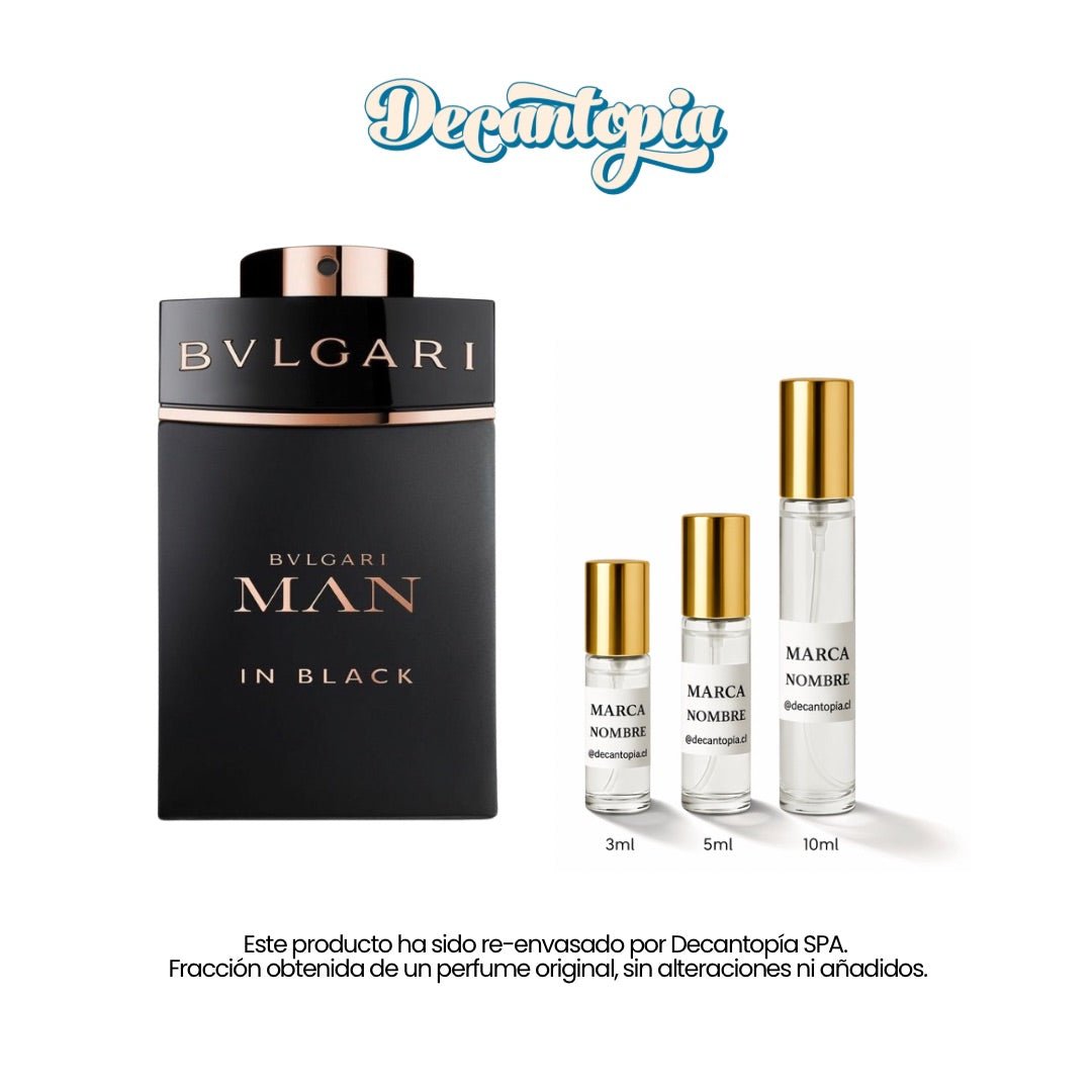 DECANT BVLGARI - MAN IN BLACK EDP - Decantopia