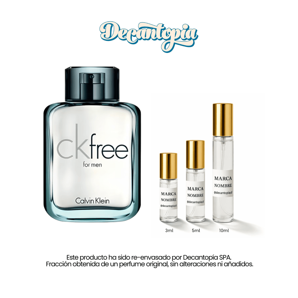 DECANT CALVIN KLEIN - CK FREE FOR MEN - Decantopia