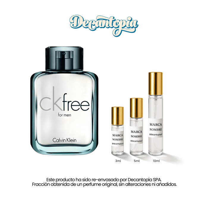 DECANT CALVIN KLEIN- CK FREE FOR MEN