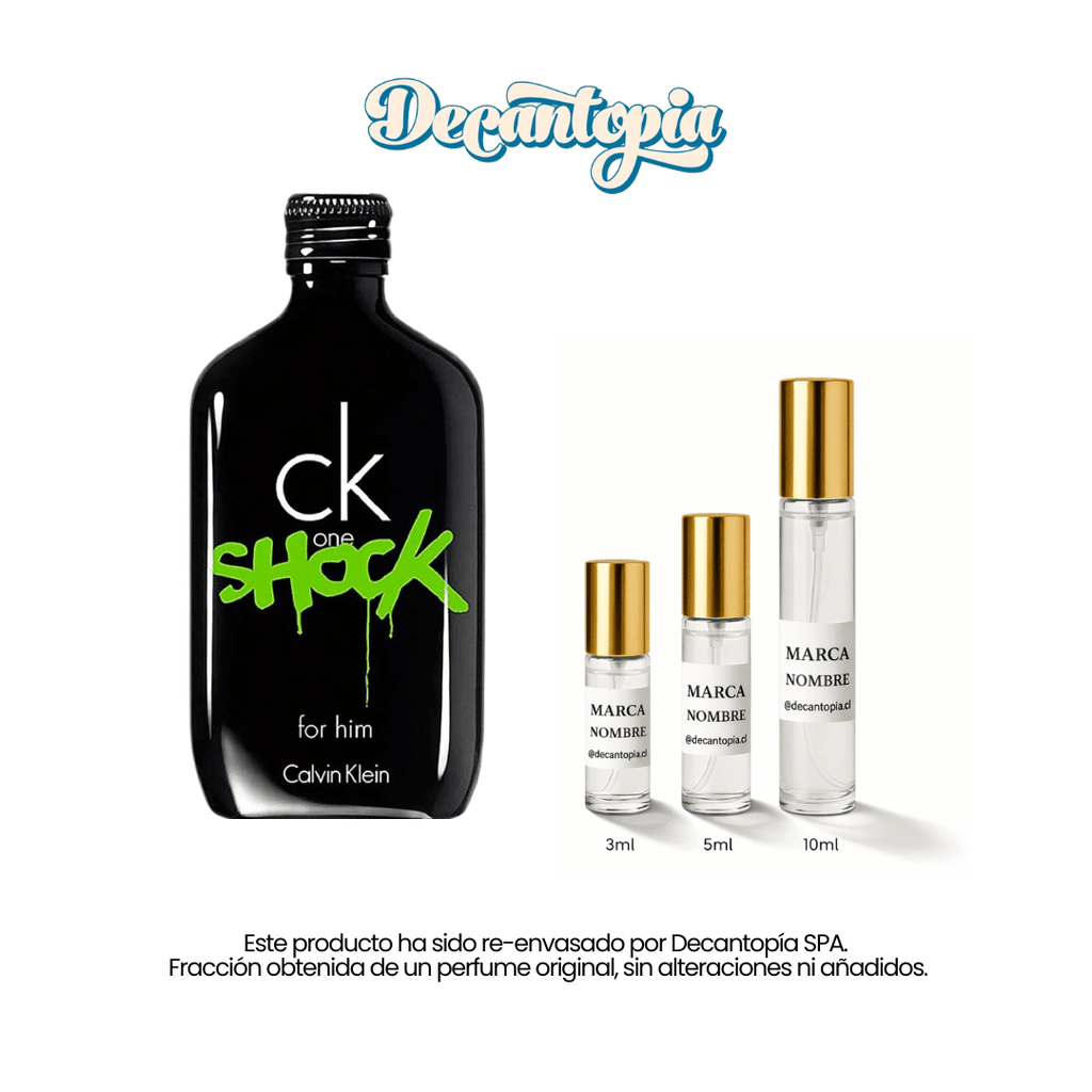 DECANT CALVIN KLEIN - CK ONE SHOCK HIM EDT - Decantopia