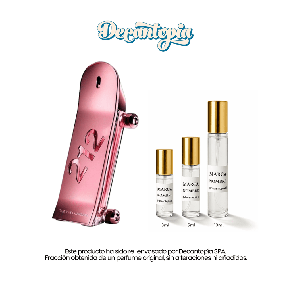 DECANT CAROLINA HERRERA - 212 HEROES FOREVER YOUNG - Decantopia