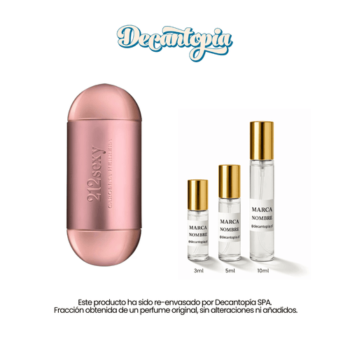 DECANT CAROLINA HERRERA - 212 SEXY - Decantopia