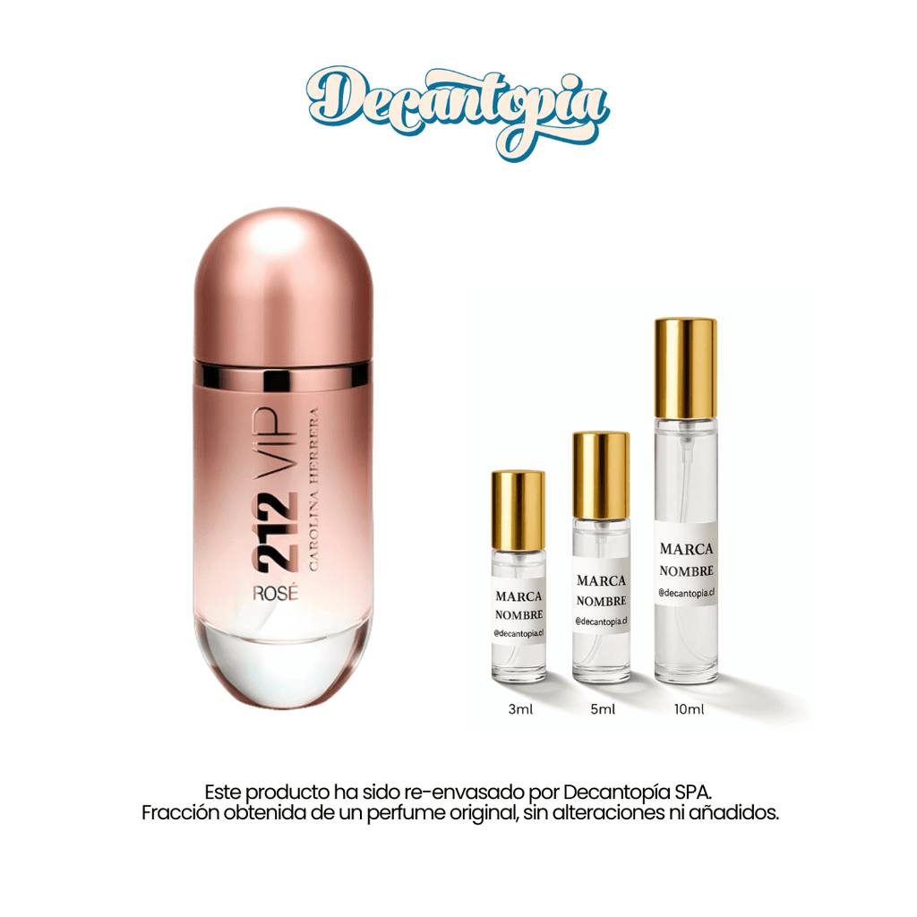 DECANT CAROLINA HERRERA - 212 VIP ROSÉ - Decantopia