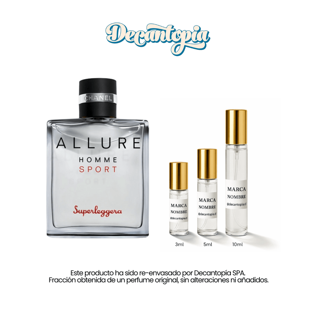 DECANT CHANEL - ALLURE HOMME SUPERLEGGERA EDP - Decantopia