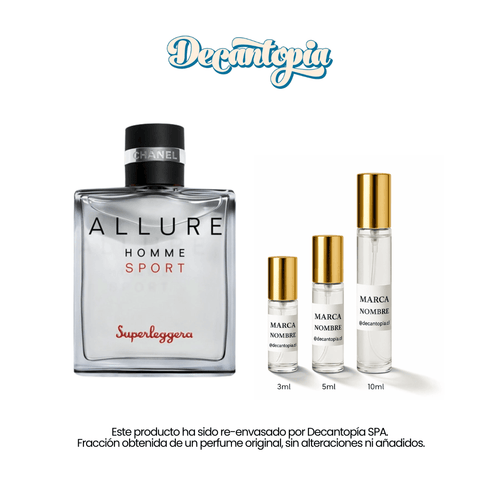 DECANT ALLURE HOMME SUPERLEGGERA EDP – Decantopia