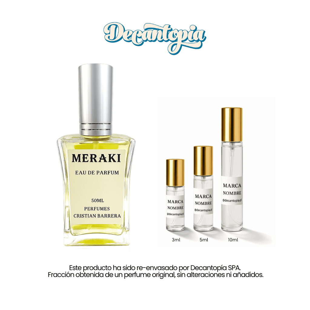 DECANT CRISTIAN BARRERA - MERAKI - Decantopia