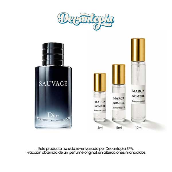 DECANT DIOR - SAUVAGE EDT - Decantopia