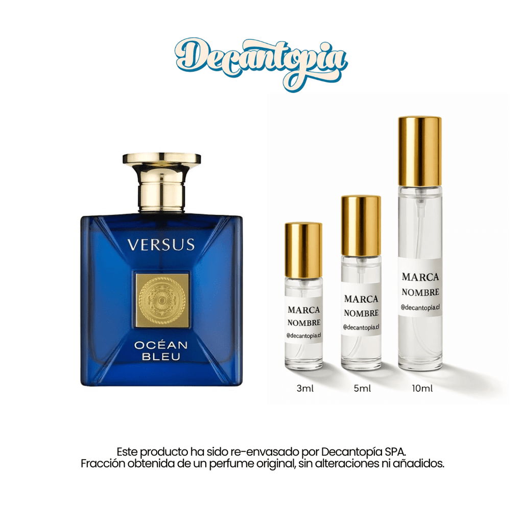 DECANT FRAGRANCE WORLD - VERSUS OCEAN BLEU (Dupe Dylan Blue - Versace) - Decantopia