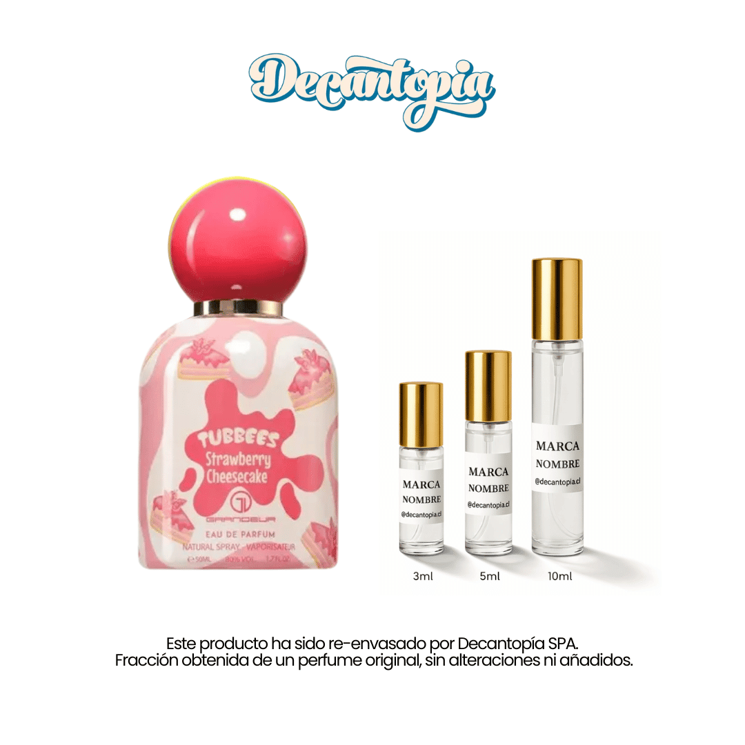 DECANT GRANDEUR - STRAWBERRY CHEESECAKE EDP - Decantopia