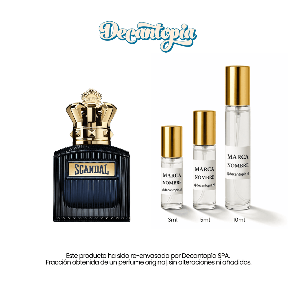 DECANT JEAN PAUL GAULTIER - SCANDAL INTENSE POUR HOMME - Decantopia
