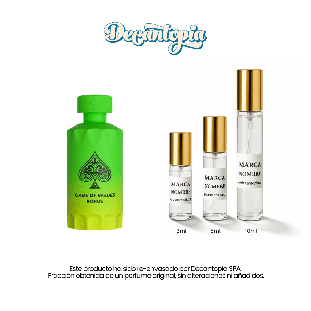 DECANT JO MILANO - GAME OF SPADES BONUS - Decantopia