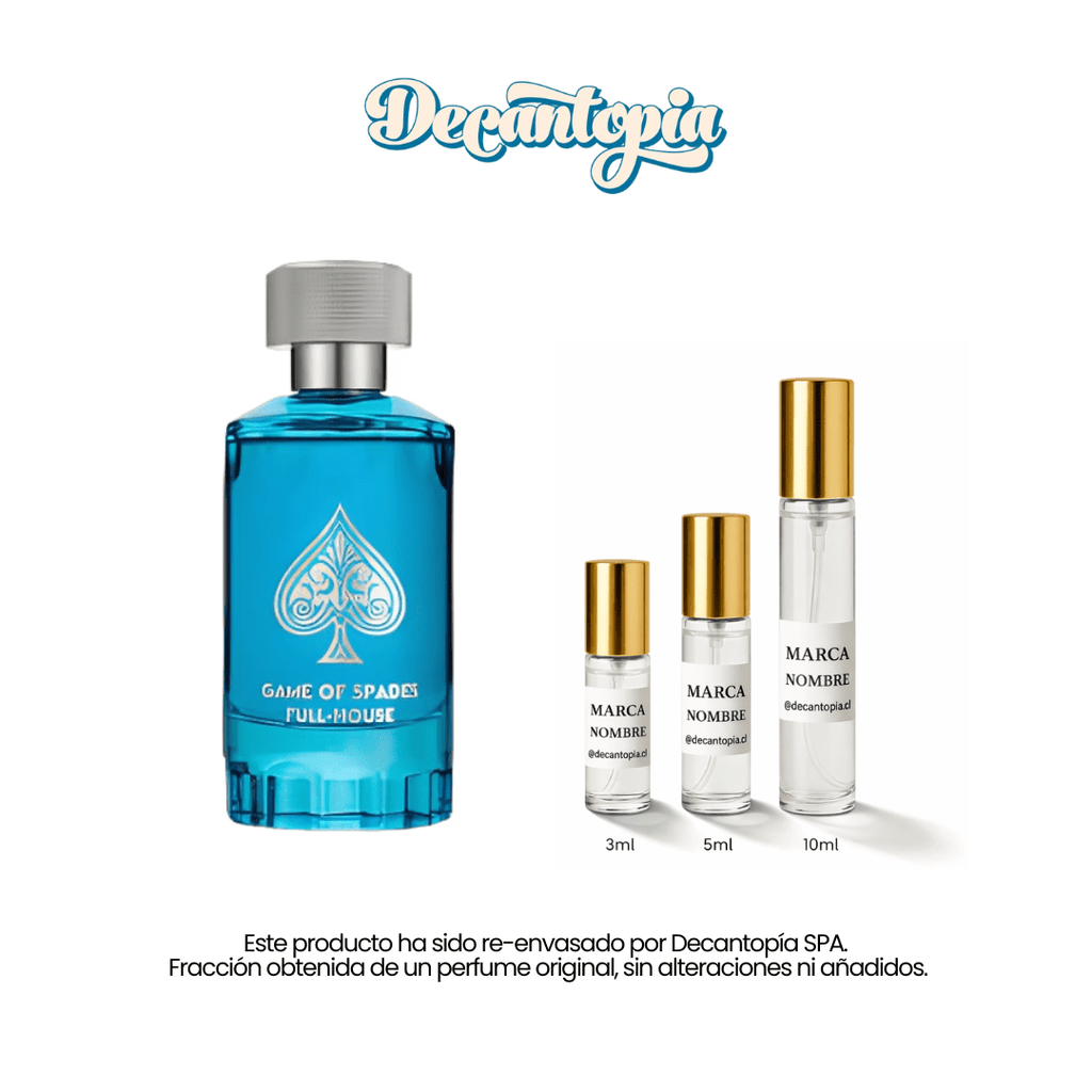 DECANT JO MILANO - GAME OF SPADES FULLHOUSE (Dupe de Imagination - Louis Vuitton) - Decantopia