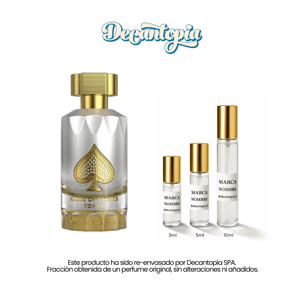 DECANT JO MILANO - GAME OF SPADES TOPAZ - Decantopia