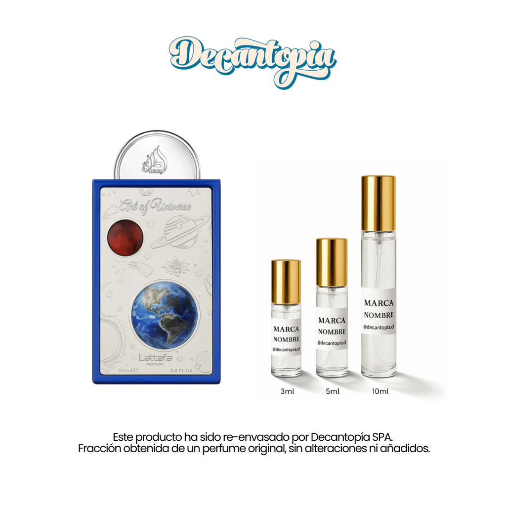DECANT LATTAFA - ART OF UNIVERSE EDP - Decantopia