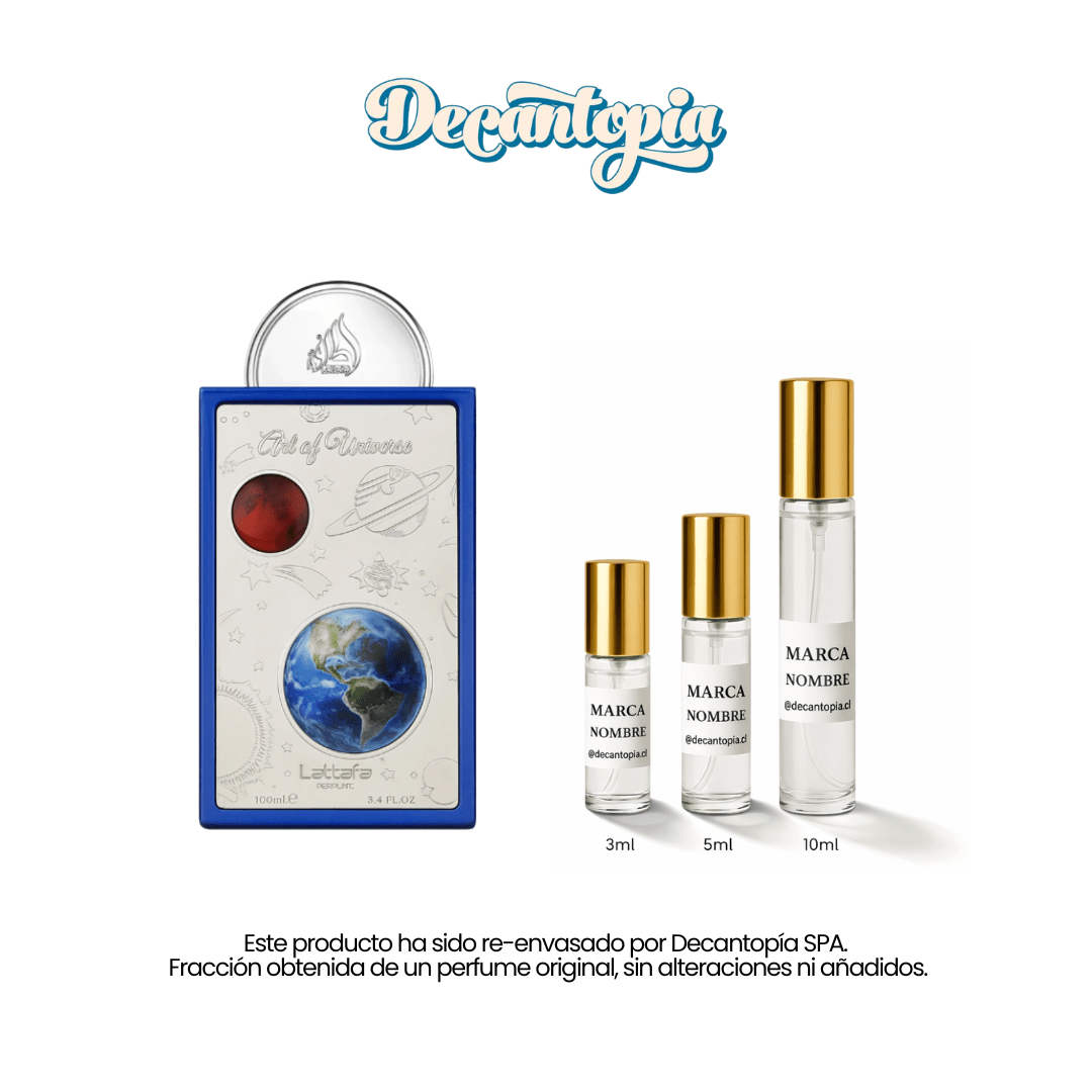DECANT LATTAFA - ART OF UNIVERSE EDP - Decantopia