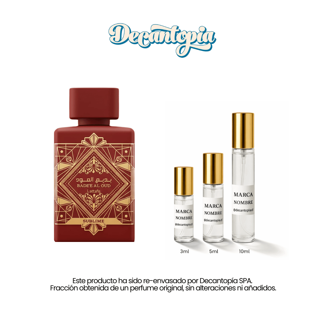 DECANT LATTAFA - BADE'E AL OUD SUBLIME (Dupe de Eden Juicy Apple 01 - Kayali) - Decantopia