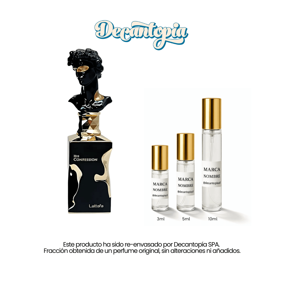 DECANT LATTAFA - HIS CONFESSION - Decantopia