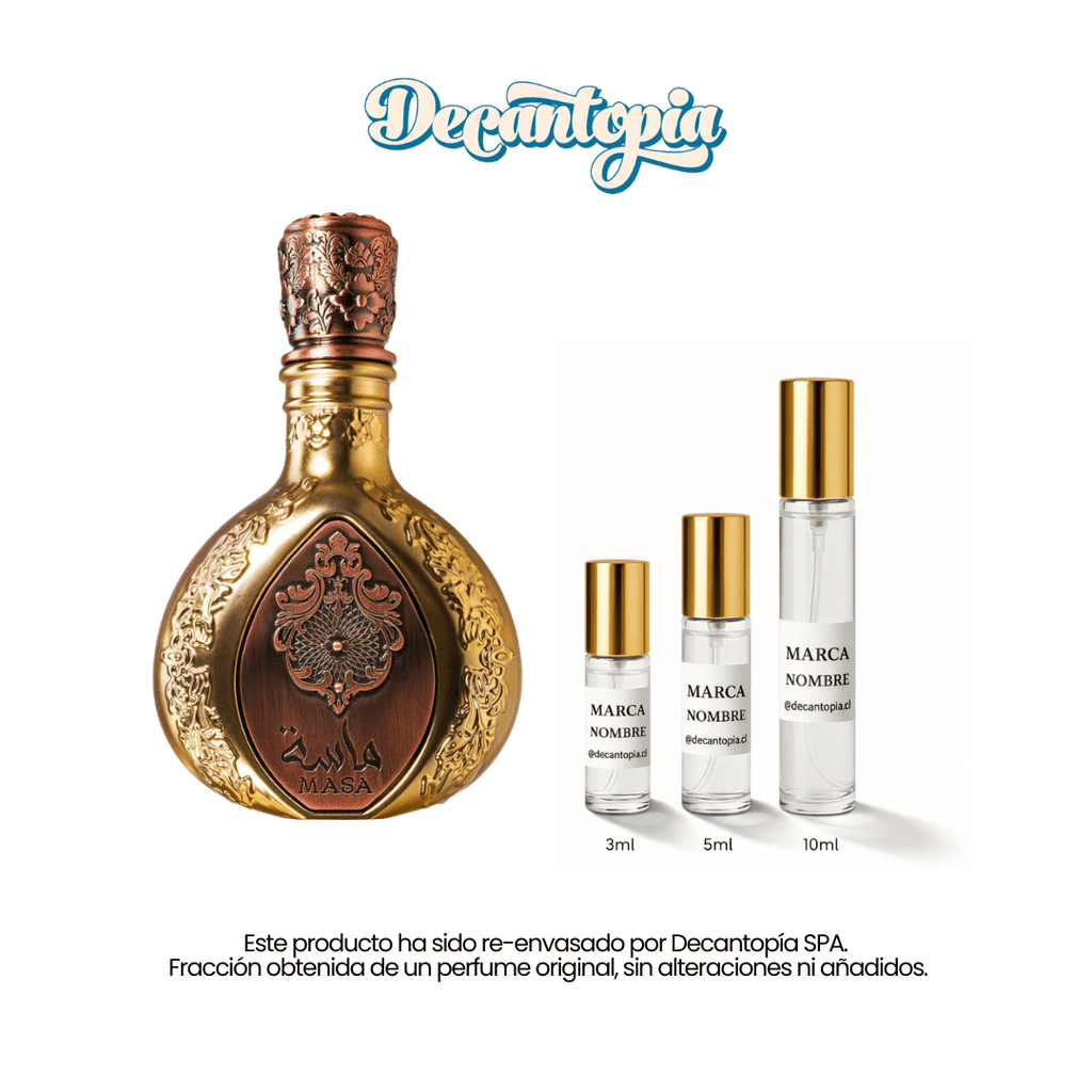 DECANT LATTAFA - MASA EDP (Insp. Marc - Antoine Barrois - Ganymede) - Decantopia
