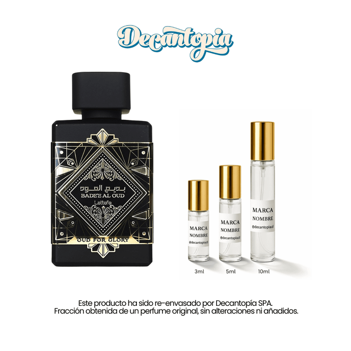 DECANT LATTAFA - OUD FOR GLORY EDP (Dupe de Oud for Greatness - Initio)