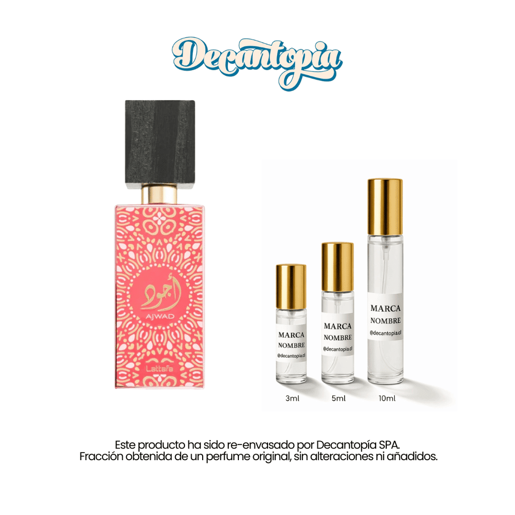 DECANT LATTAFA - PINK TO PINK AJWAD - Decantopia
