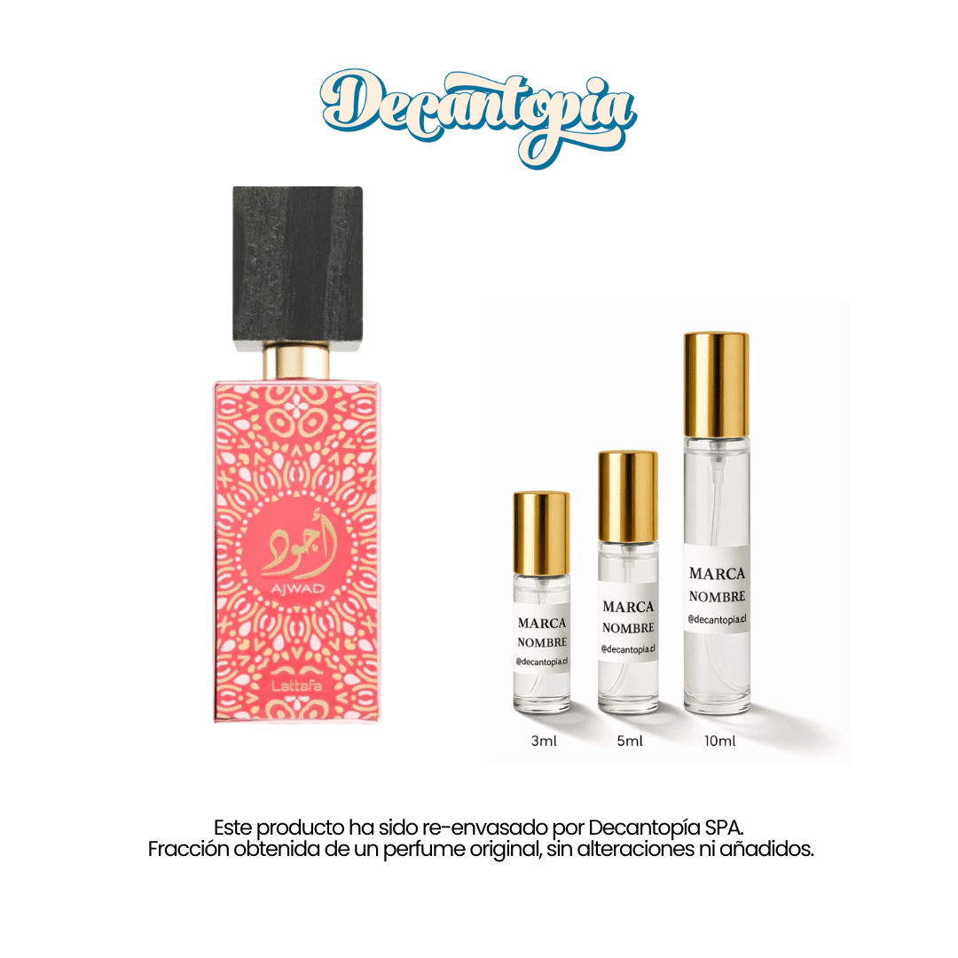 DECANT LATTAFA - PINK TO PINK AJWAD - Decantopia