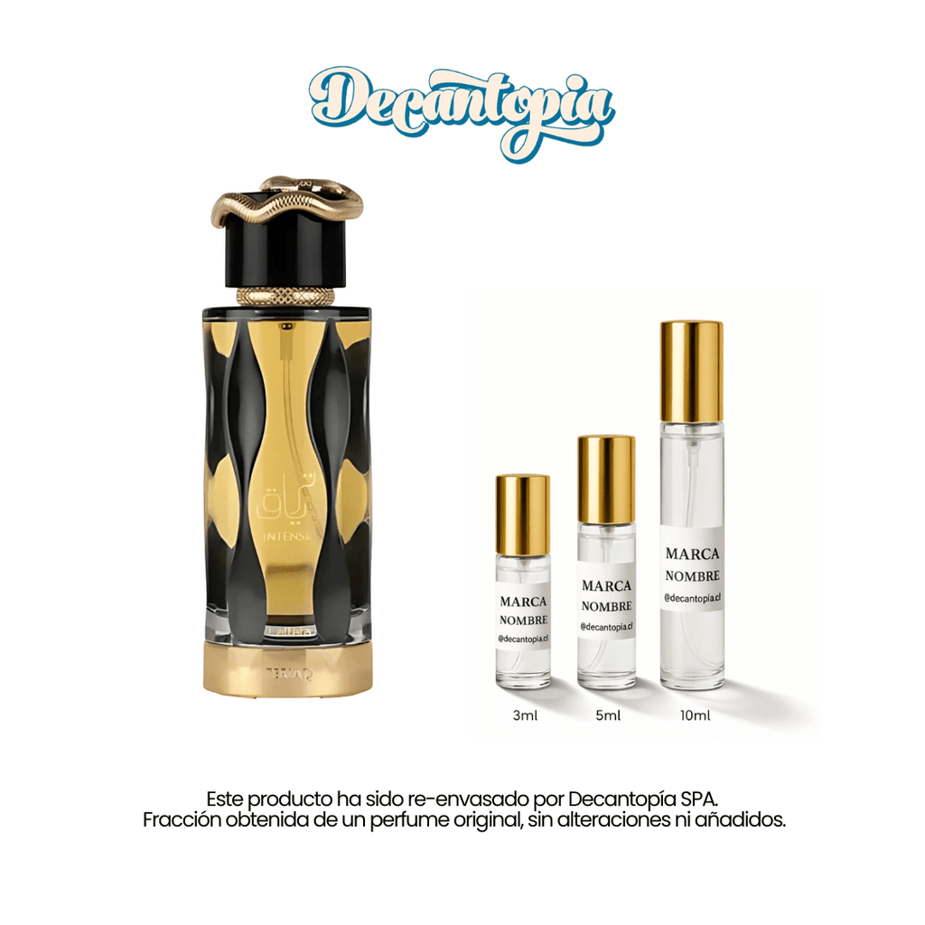 DECANT LATTAFA - TERIAQ INTENSE - Decantopia