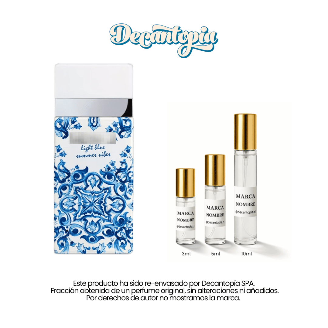 DECANT - LIGHT BLUE SUMMER VIBES WOMAN - Decantopia