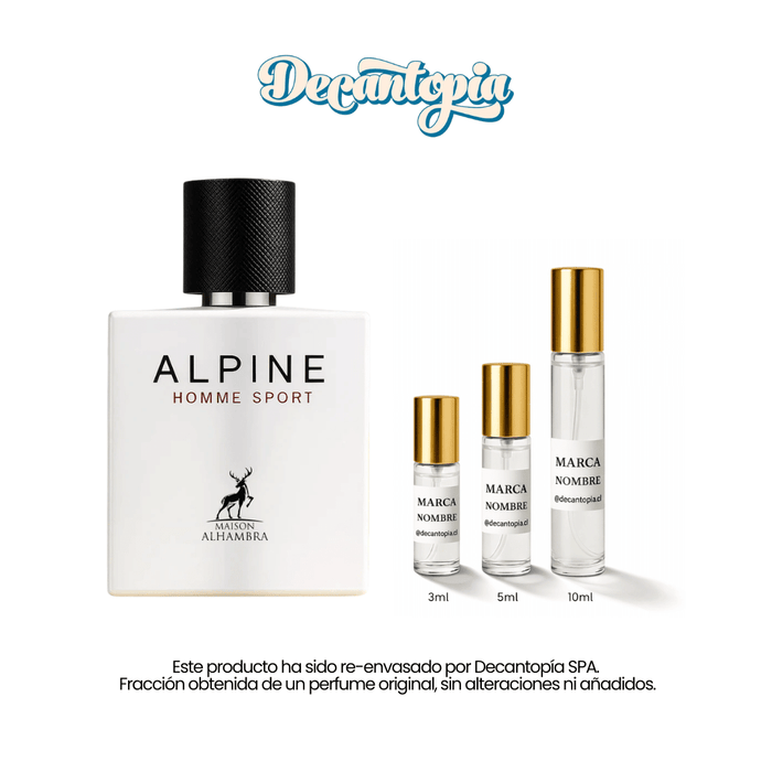 DECANT MAISON ALHAMBRA - ALPINE HOMME SPORT EDP (Chanel - Allure Homme Sport)