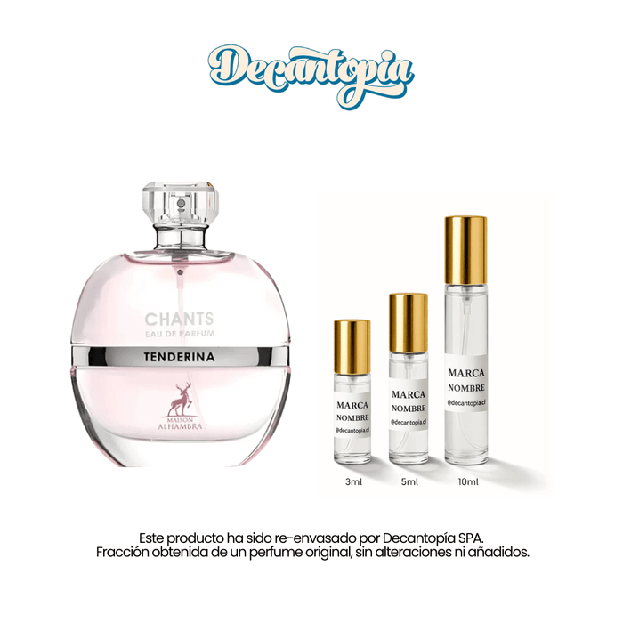 DECANT MAISON ALHAMBRA - CHANTS TENDERINA EDP (Chance Eau Tendre - Chanel)