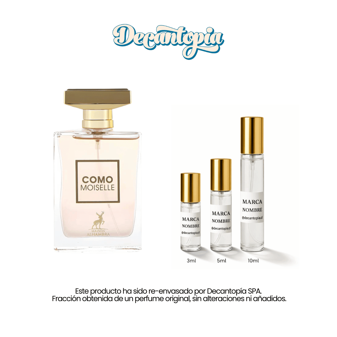 DECANT MAISON ALHAMBRA - COMO MOISELLE (Dupe de Coco Mademoselle - Chanel) - Decantopia