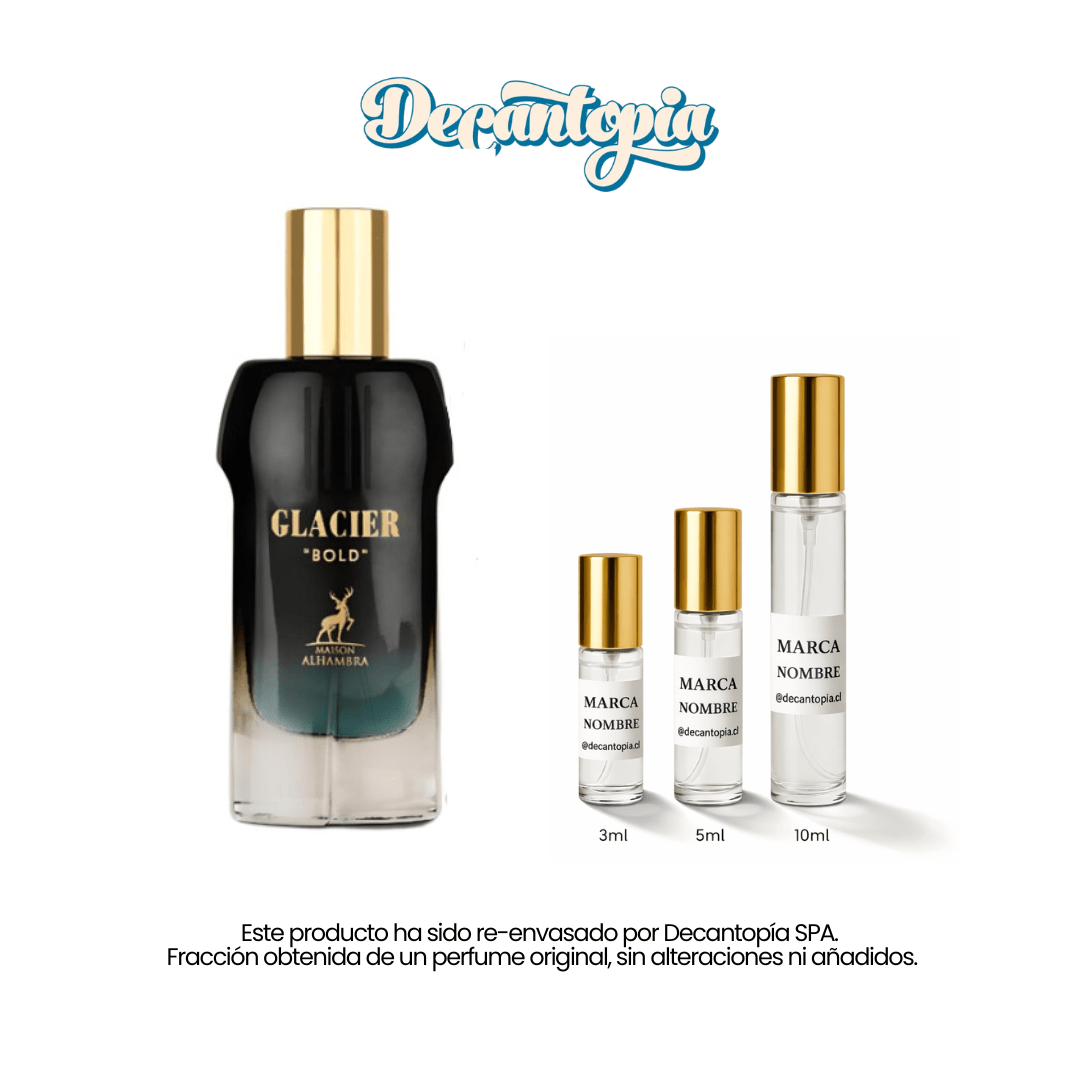 DECANT MAISON ALHAMBRA - GLACIER BOLD EDP (Dupe de Le Beau Le Parfum - Jpg) - Decantopia