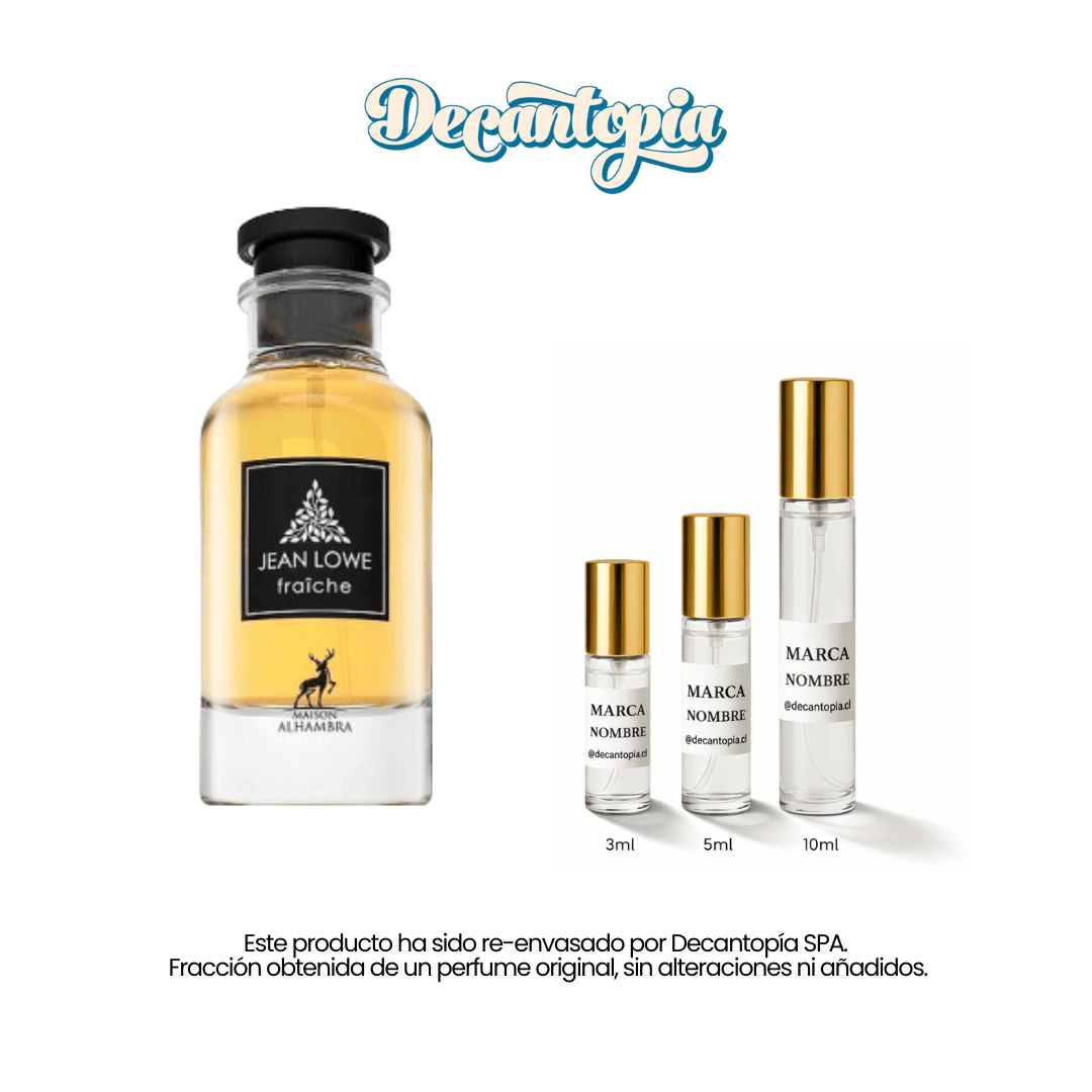 DECANT MAISON ALHAMBRA - JEAN LOWE FRAICHE EDP (Louis Vuitton - Nouveau Monde) - Decantopia