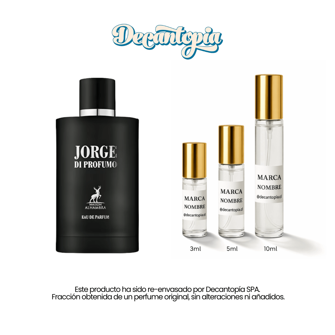 DECANT MAISON ALHAMBRA - JORGE DI PROFUMO EDP - Decantopia