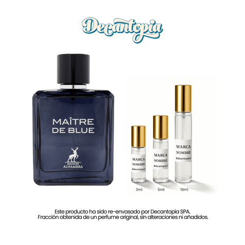DECANT MAISON ALHAMBRA - MAITRE DE BLUE EDP Chanel - Bleu de