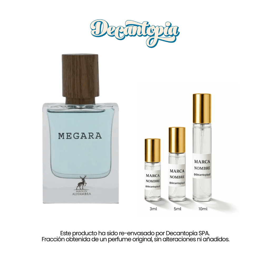 DECANT MAISON ALHAMBRA - MEGARA EDP (Megamare - Orto Parisi) - Decantopia