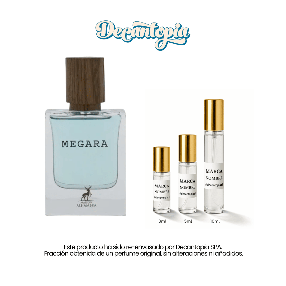 DECANT MAISON ALHAMBRA - MEGARA EDP (Megamare - Orto Parisi) - Decantopia