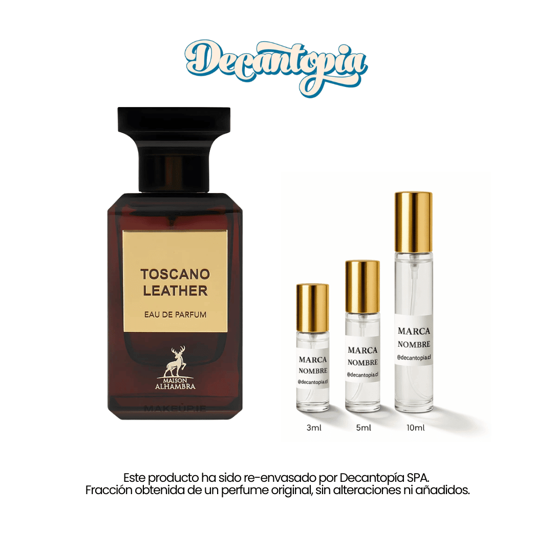 DECANT MAISON ALHAMBRA - TOSCANO LEATHER EDP - Decantopia