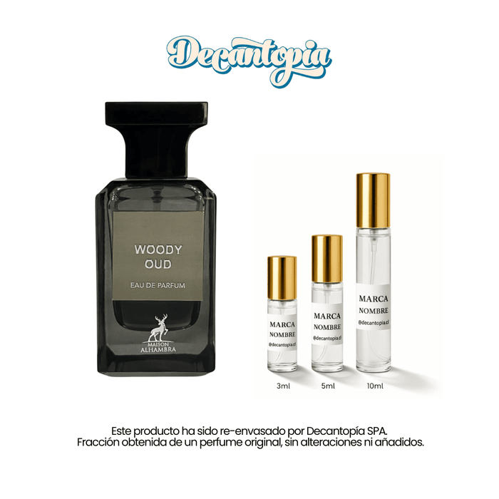 DECANT MAISON ALHAMBRA - WOODY OUD EDP (Tom Ford - Oud Wood)