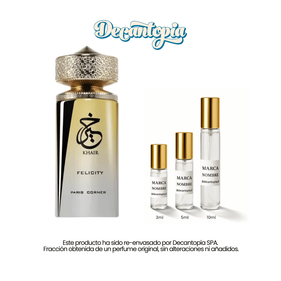 DECANT PARIS CORNER - KHAIR FELICITY - Decantopia