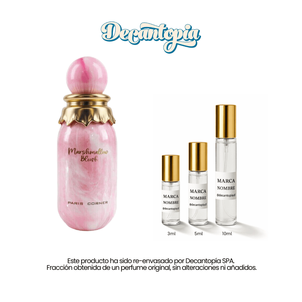 DECANT PARIS CORNER - MARSHMELLOW BLUSH – Decantopia