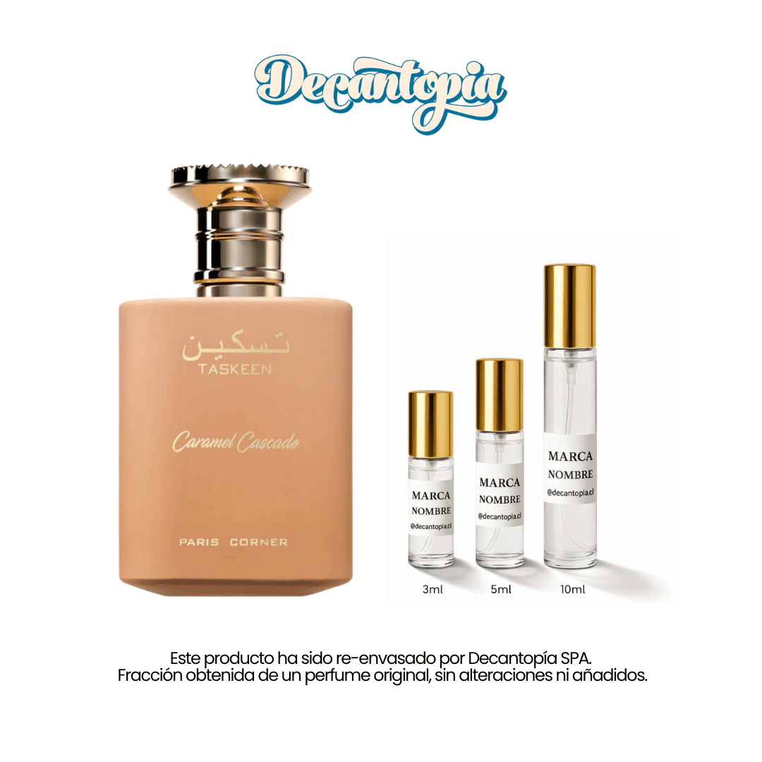 DECANT PARIS CORNER - TASKEEN CARAMEL CASCADE (Giardini di Toscana - Bianco Latte) - Decantopia