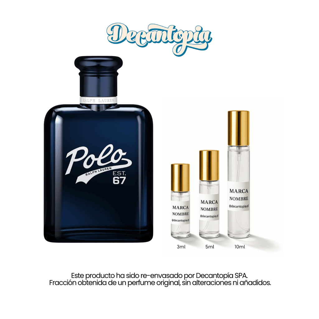 DECANT RALPH LAUREN - POLO 67 EDT - Decantopia