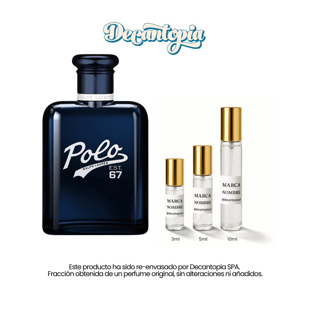 DECANT RALPH LAUREN - POLO 67 EDT - Decantopia