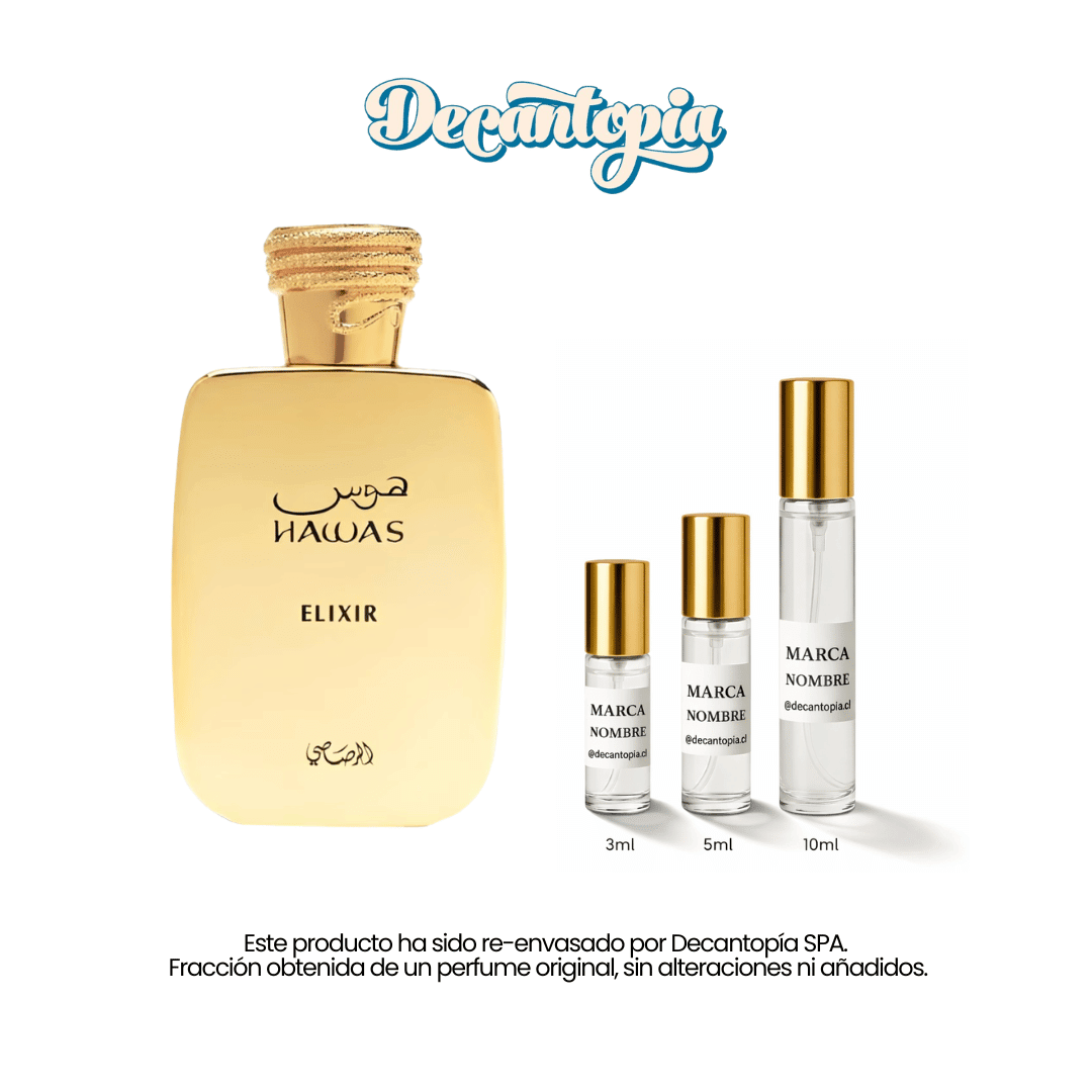 DECANT RASASI - HAWAS ELIXIR EDP - Decantopia